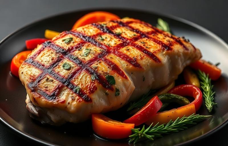 Pollo fresco y congelado
